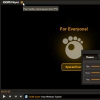 GOM Player ücretsiz rusça sürümünü indir